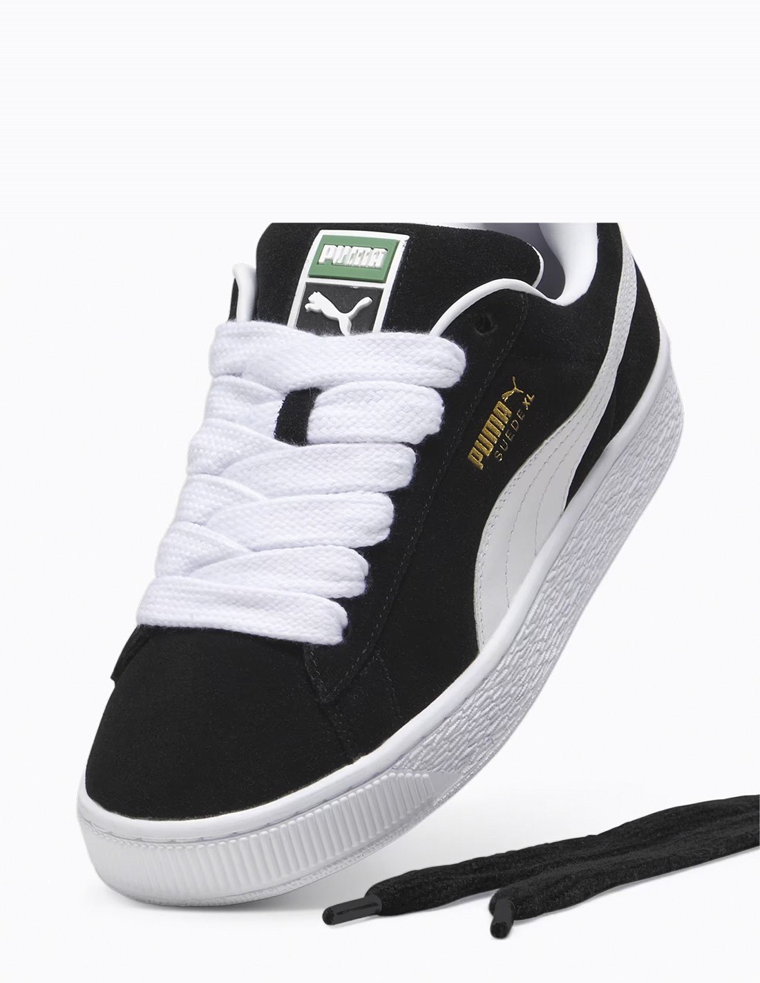 puma Sneakers Femme Suede XL Black & White