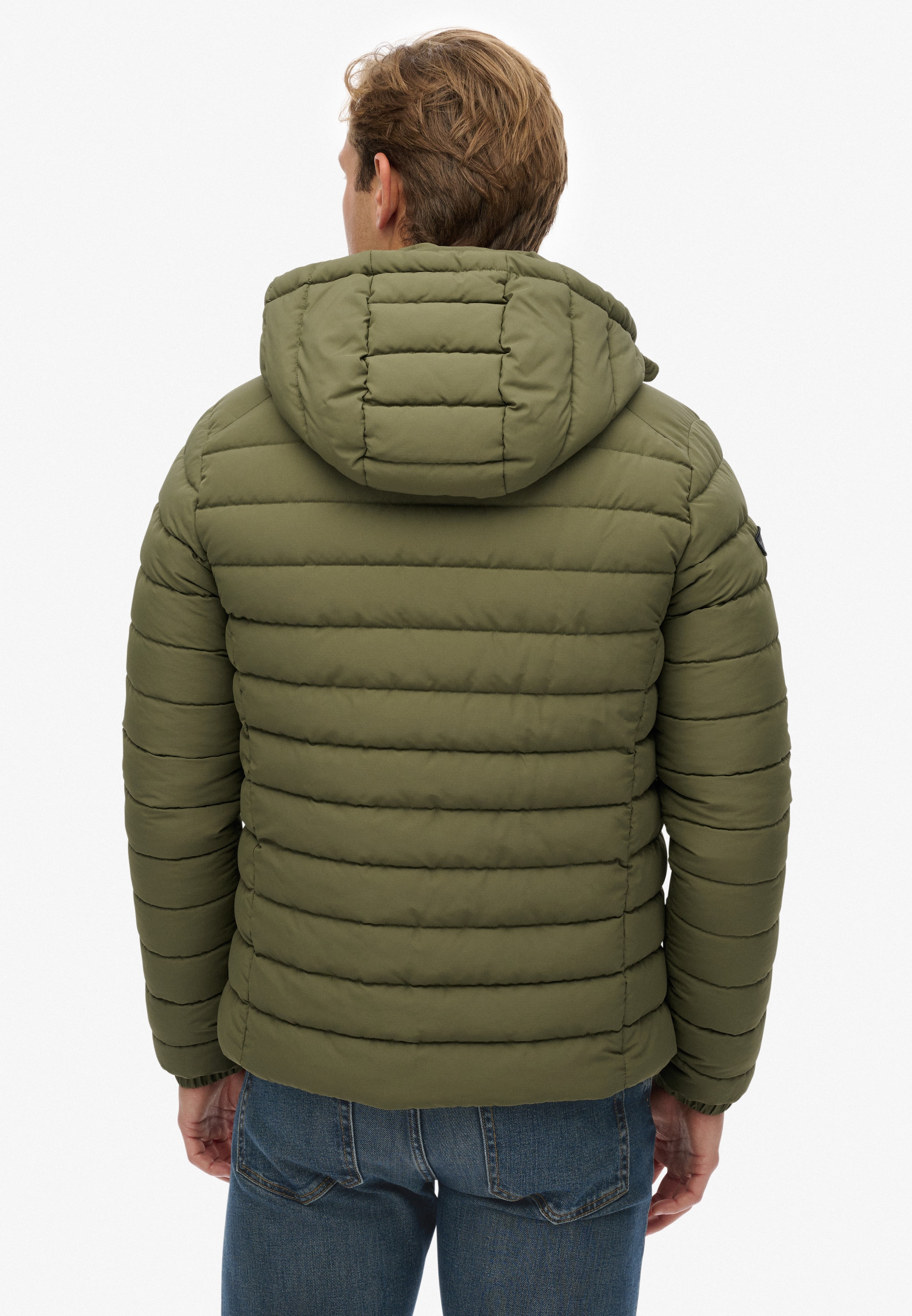 Superdry Steppjacke »HOODED FUJI PADDED JACKET« mit Kapuze