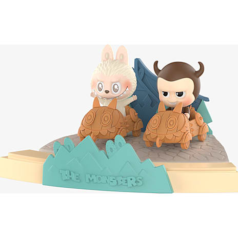 Labubu monsters playing games scene samlerfigur – flere varianter – assorteret