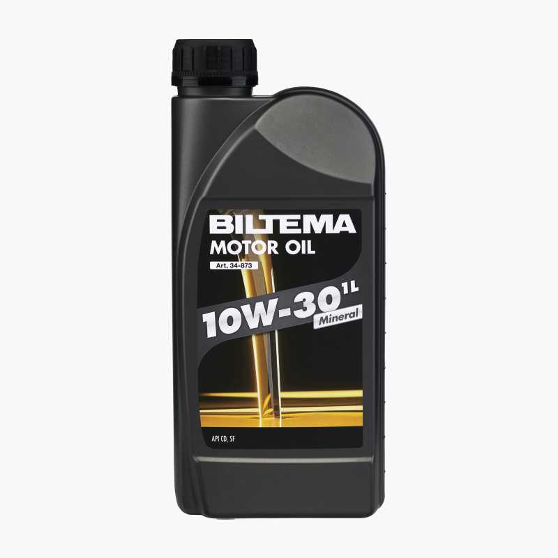 Mineralbasert motorolje 10W-30, 1 liter