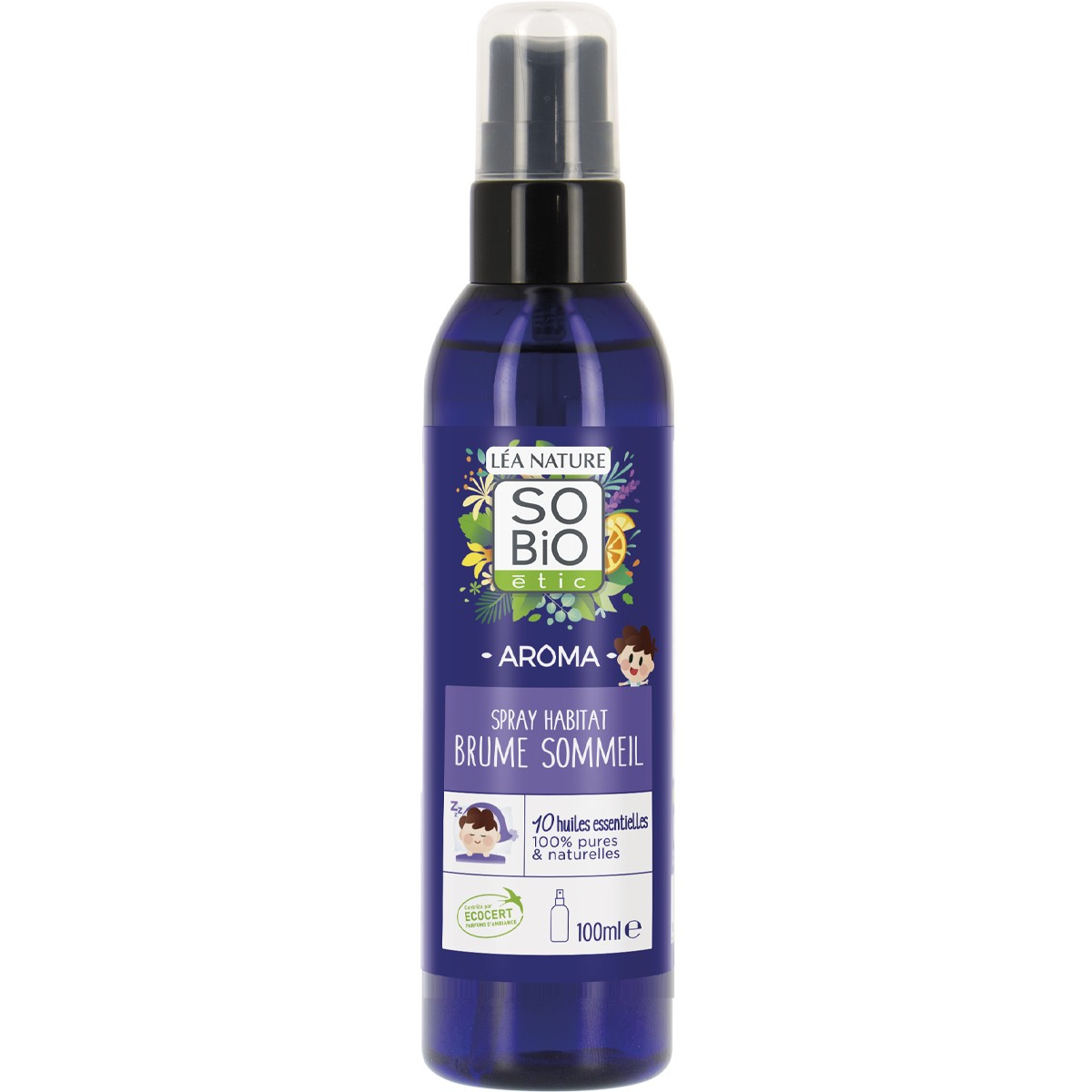 Brume sommeil apaisante - 6 huiles essentielles - 100 ml