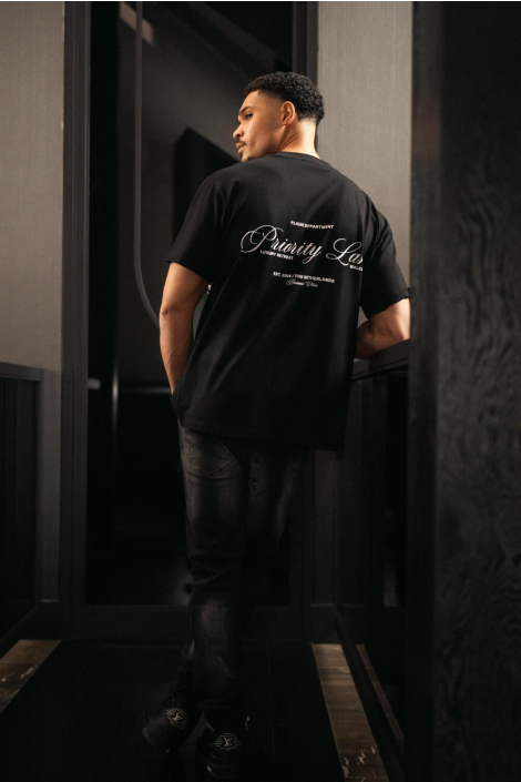 Malelions zwarte heren t-shirt