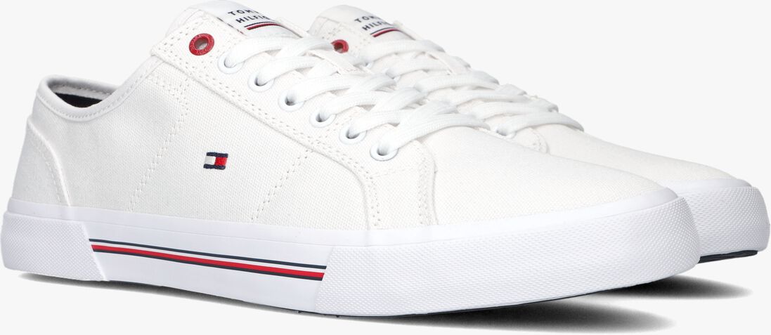 TOMMY HILFIGER witte tommy hilfiger lage sneakers core corporate vulc