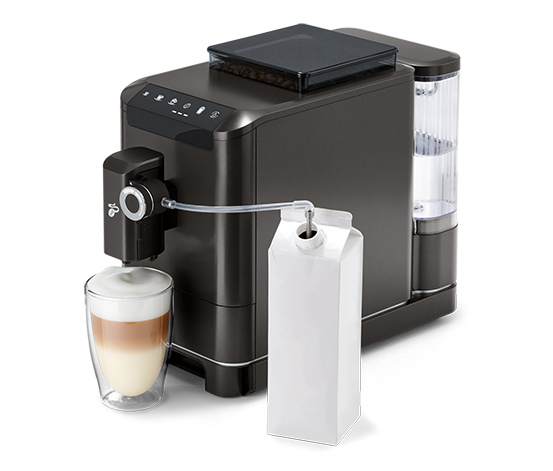 »Esperto2 Milk« Tchibo Kaffeevollautomat, Granite Black