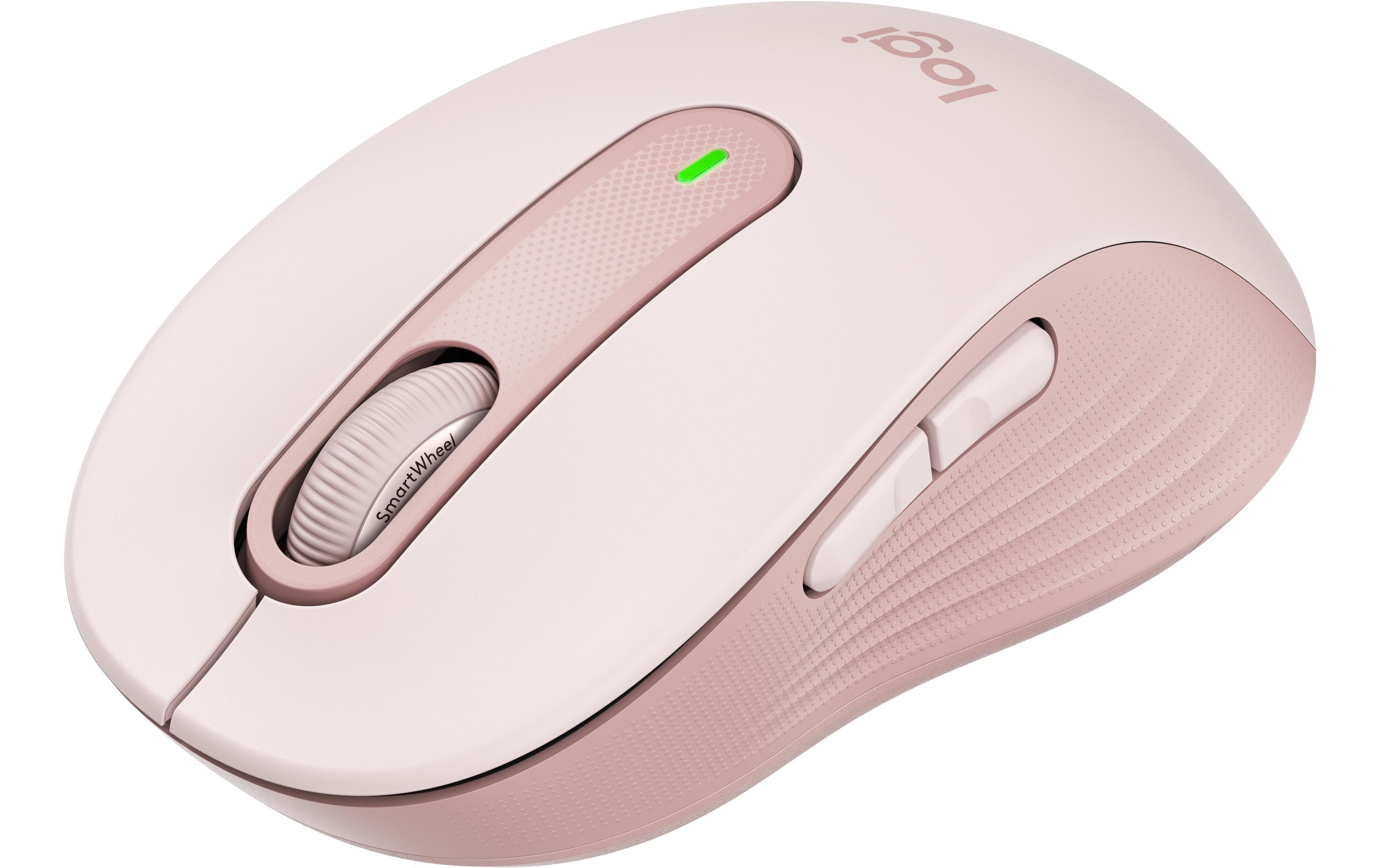 Maus Signature M650 RosaPräzise Wireless-Maus mit «Logitech SilentTouch»-Technologie