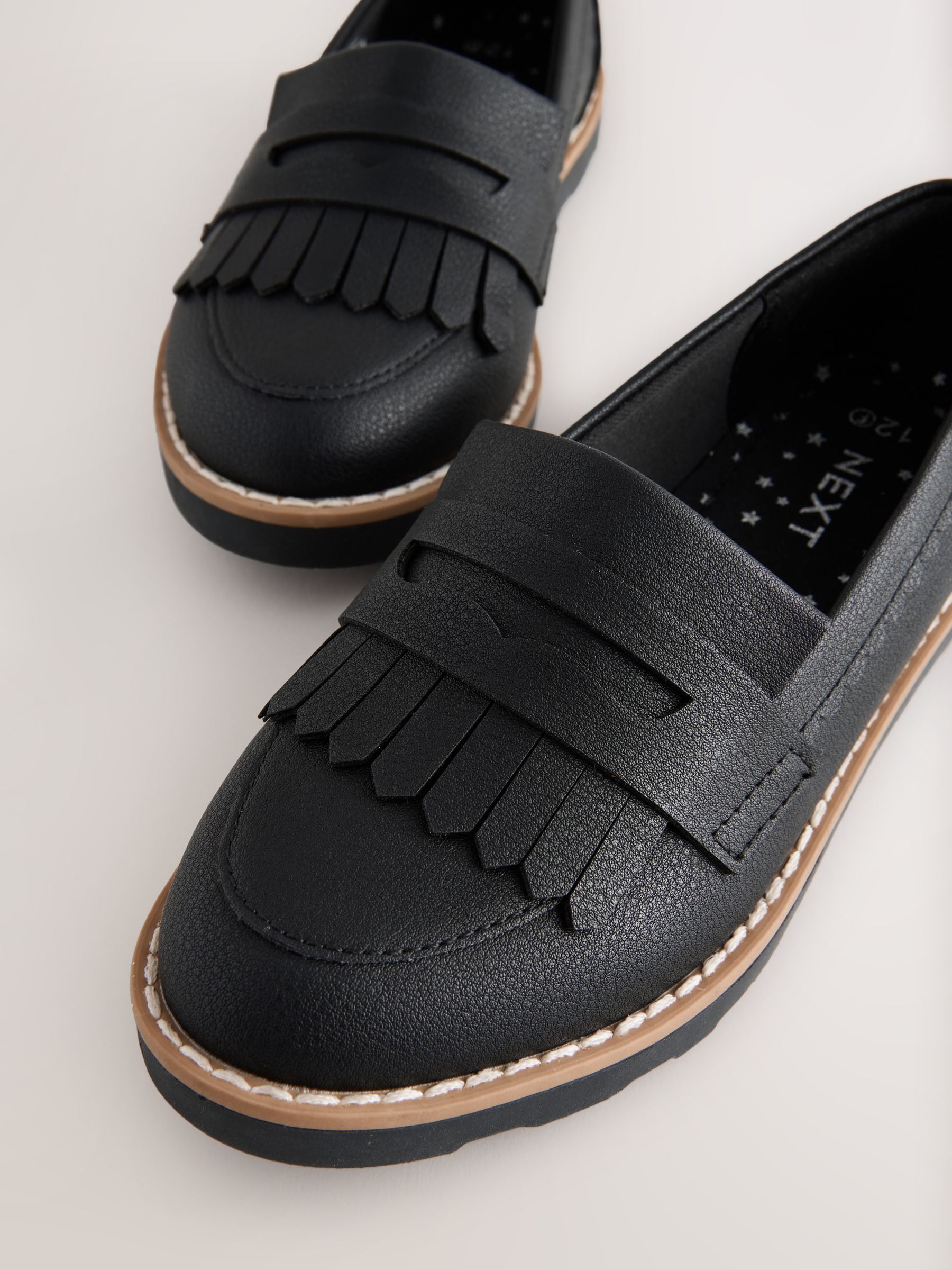 Zwart - School Loafers