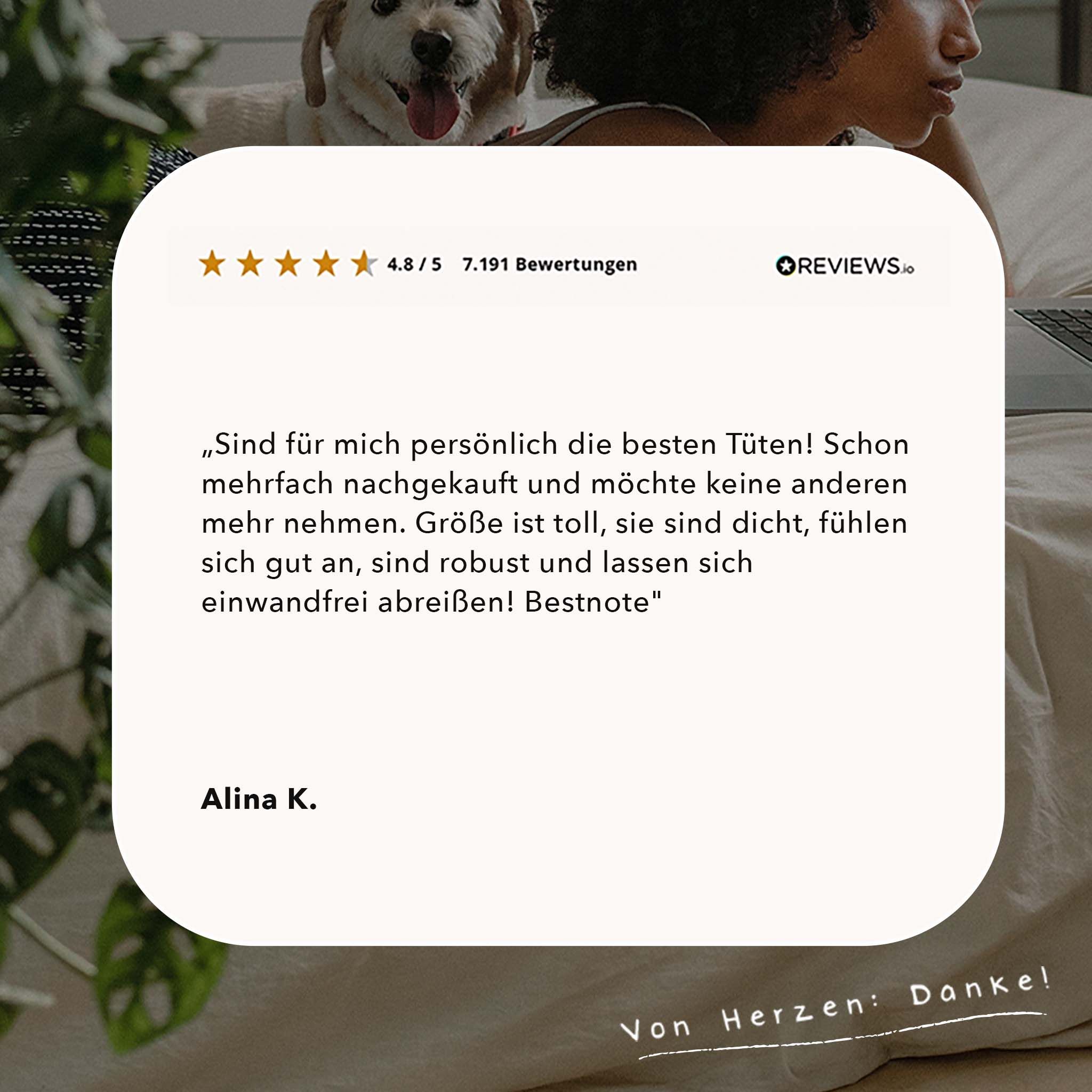 ALPHAZOO Pupssäckchen, Kotbeutel für Hunde 20 Rollen Box