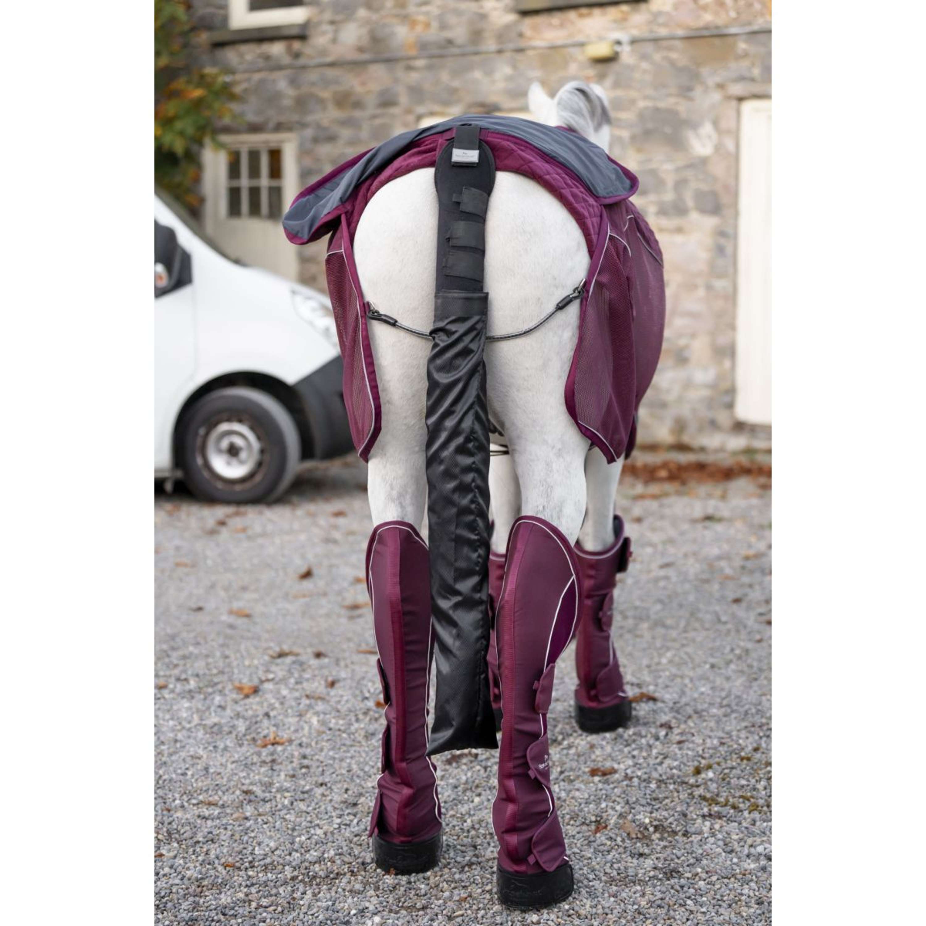 Horseware Staartbeschermer en Zak Zwart