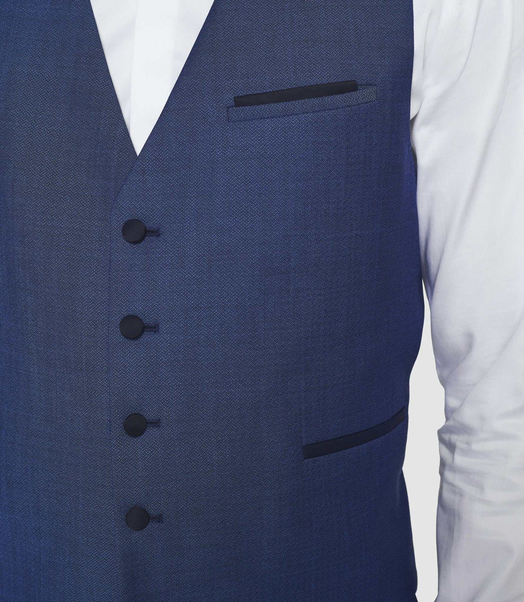 Gilet de costume bleu marine 