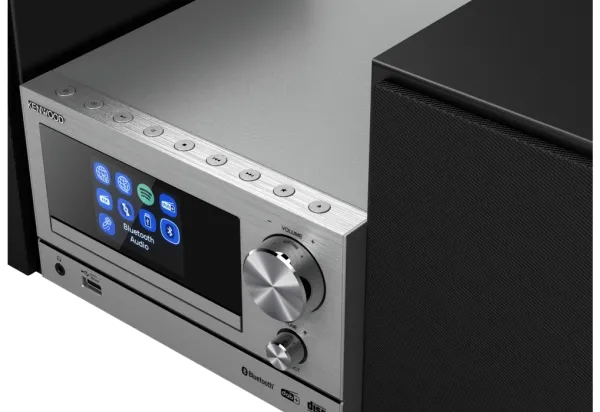 Kenwood M-7000S-S - Mikrosystem - sølv