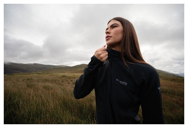Polaire à Capuche Femme Columbia Spectre Ridge Noir
