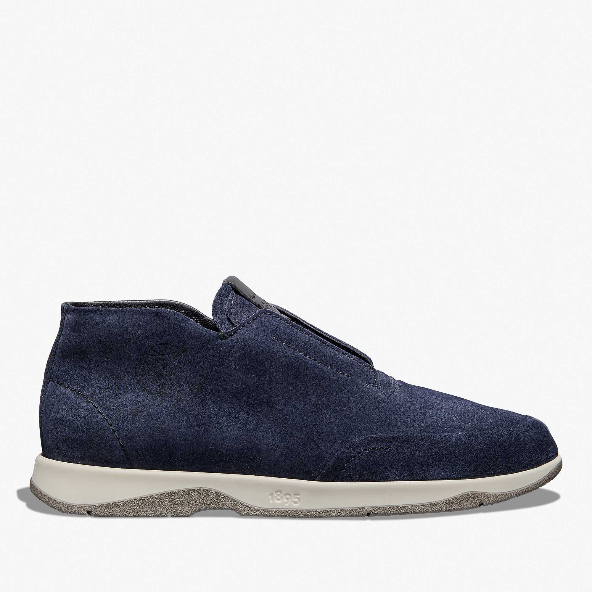 Slip On Échappee En Suède Scritto