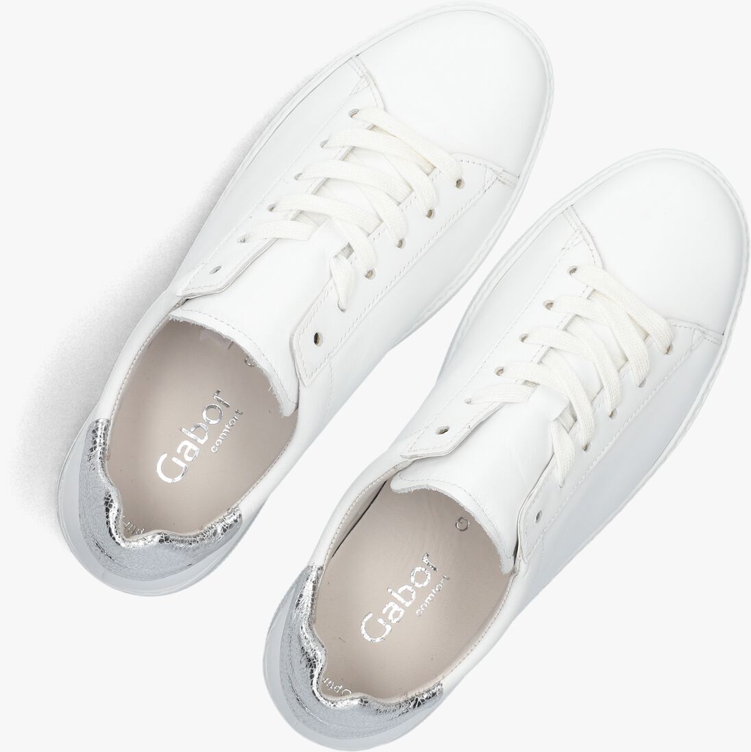 witte gabor lage sneakers 395