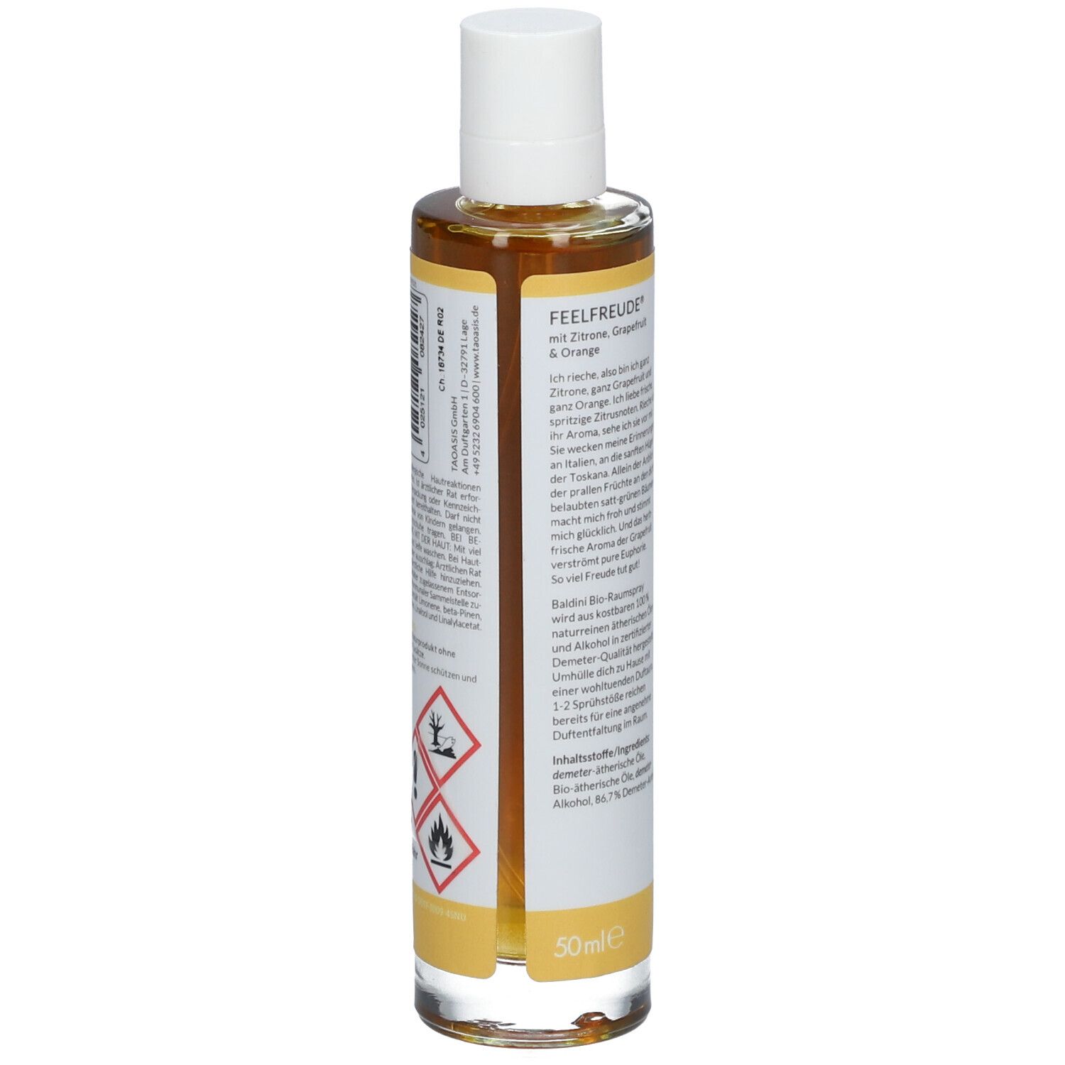 BALDINI BY TAOASIS Feelfreude® Bio-Raumspray
