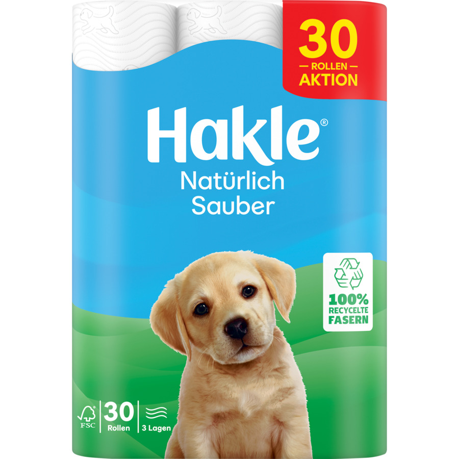 Hakle Toilettenpapier 5-lagig Pur & Sanft 24 er Pack