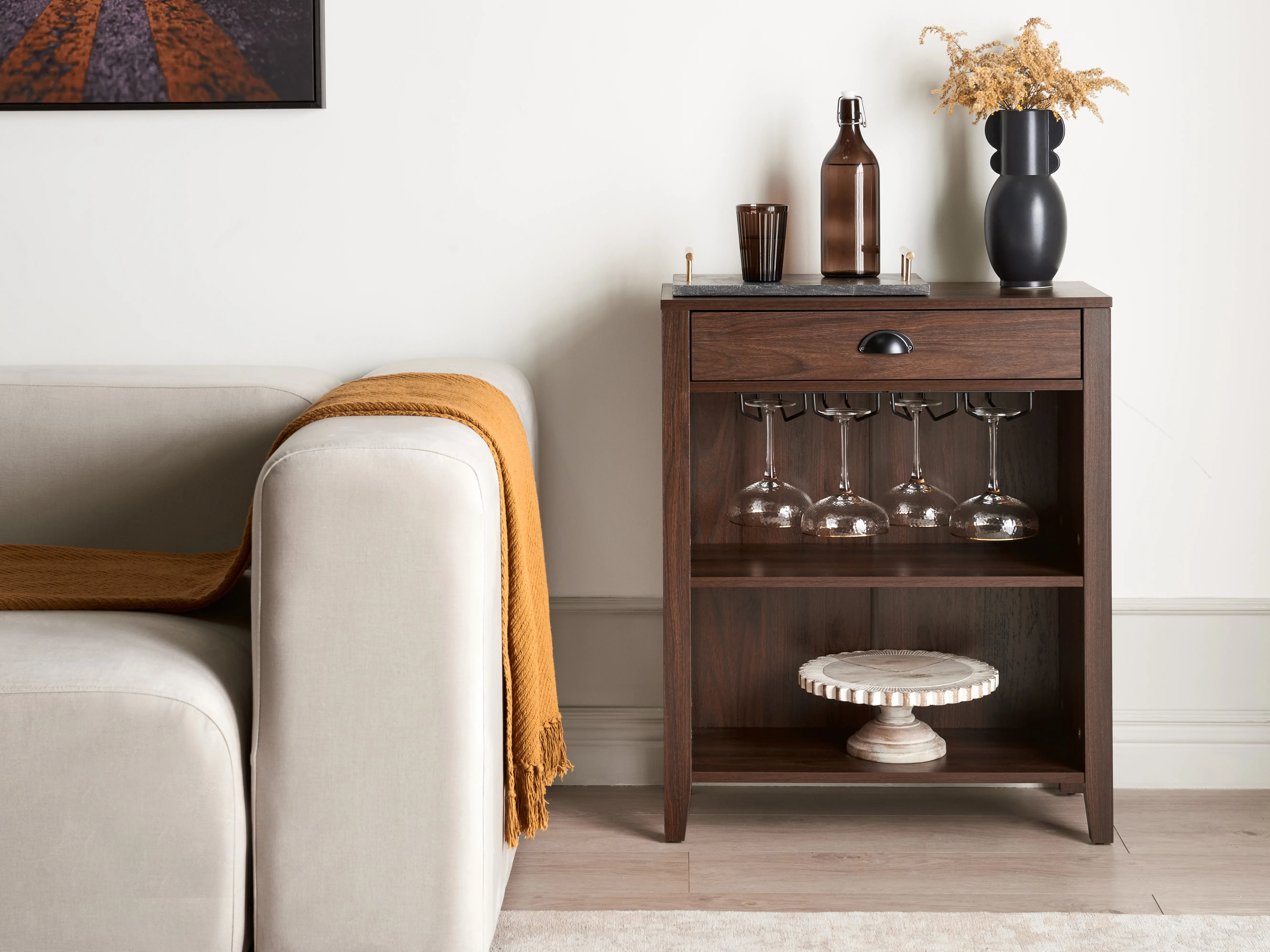 Dressoir WALKERSTON Donkerbruin