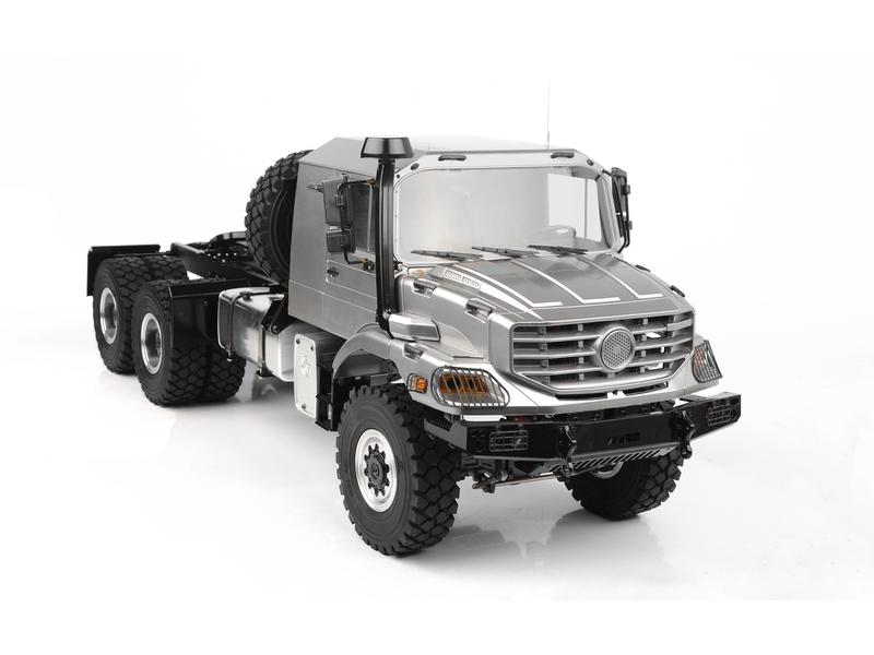 RC4WD Lastwagen Sledge Hammer Heavy Haul Truck 6 x 6 1:14, Vormontierter 6WD Lastwagen mit 2-Gang Getriebe und 2.4 GHz RC-Anlage