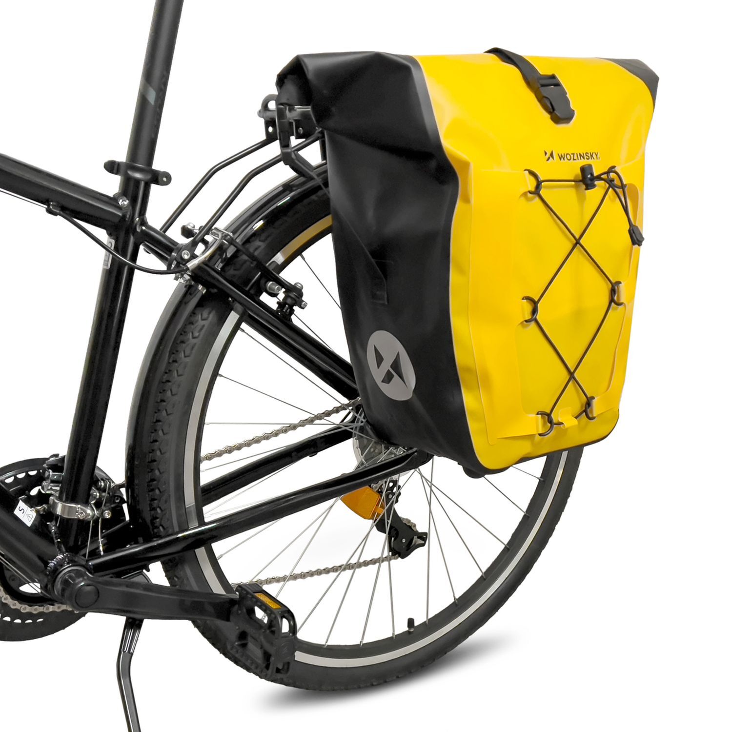 Fahrradtasche Kofferraumtasche Gepäcktasche 25l Gelb