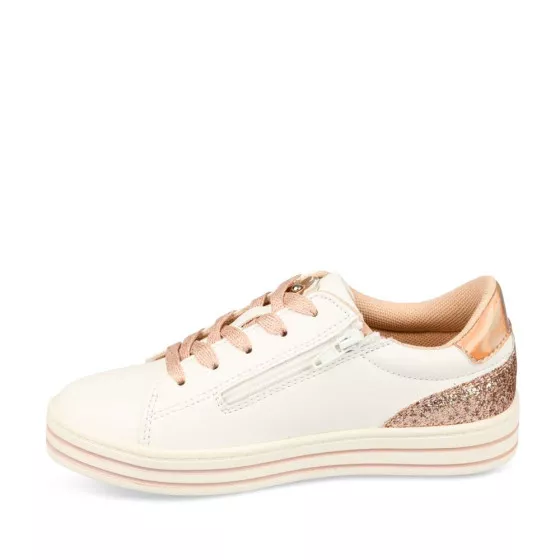 Baskets BLANC LOVELY SKULL