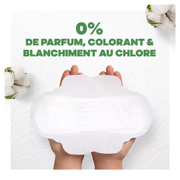 Absorventes noturnos Always Cotton Protection com abas, pacote com 8 unidades