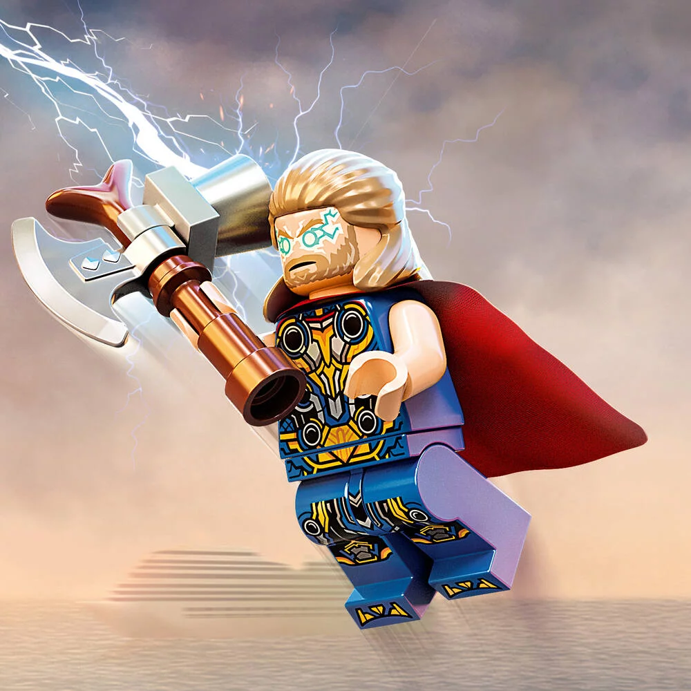 LEGO®MARVEL SUPER HEROES 76207 - ATTAQUE SUR LE NOUVEL ASGARD