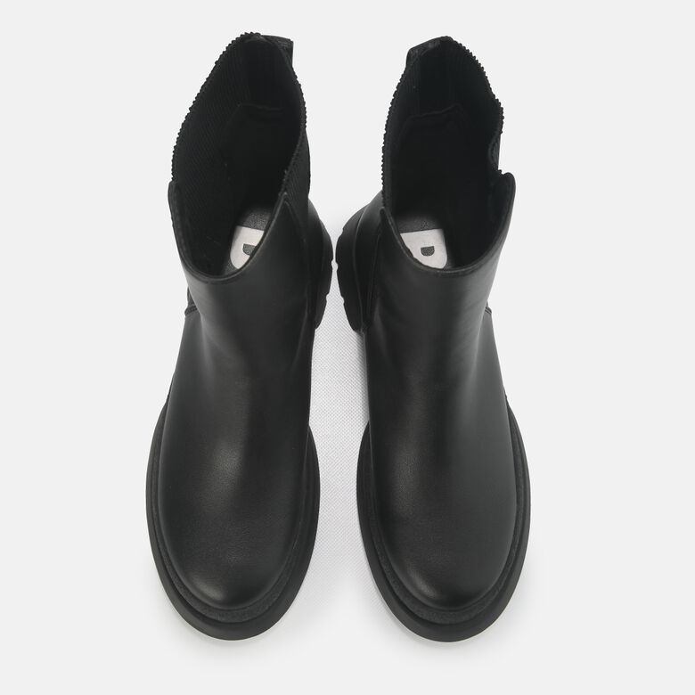 Shari bottines plates véganes, noir