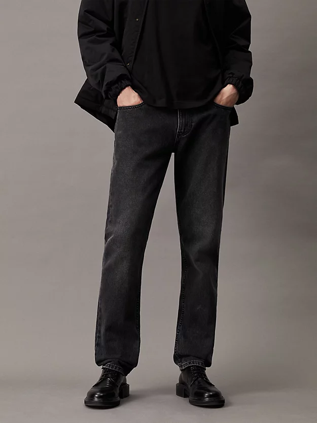 Calça jeans reta autêntica