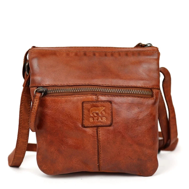 Bear Design Schoudertas Monique Cognac