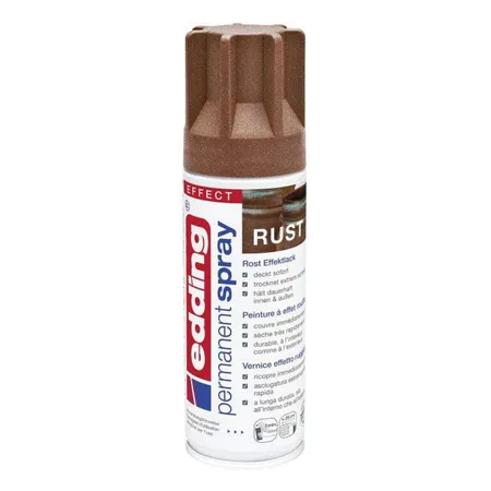 edding 5200 Permanent Spray Premium-Acryllack Rost Effektlack matt, 200ml