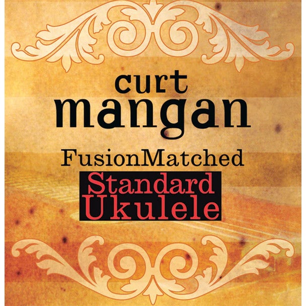 Curt Mangan Standard Ukulele snarenset voor sopraan en concert ukelele