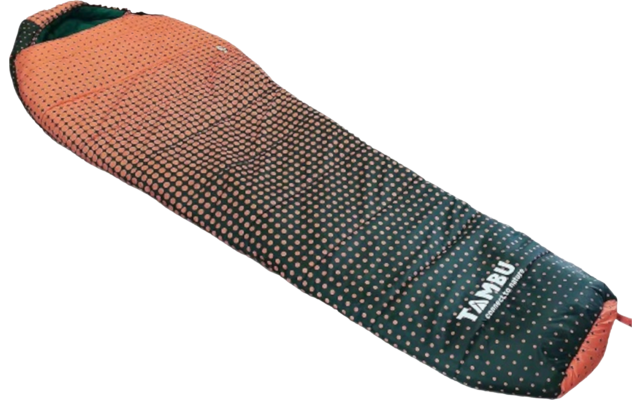 Tambu Kara 1600 Mumienschlafsack Recyceltes Polyester 3-Jahreszeiten 225 cm