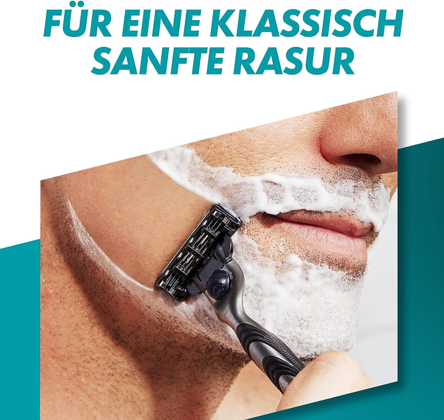 Gillette Mach3 Systemklingen mit Handstück