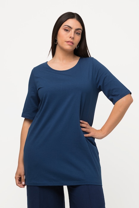 T-Shirt, gekreuzte Rückenbänder, Rundhals, Halbarm