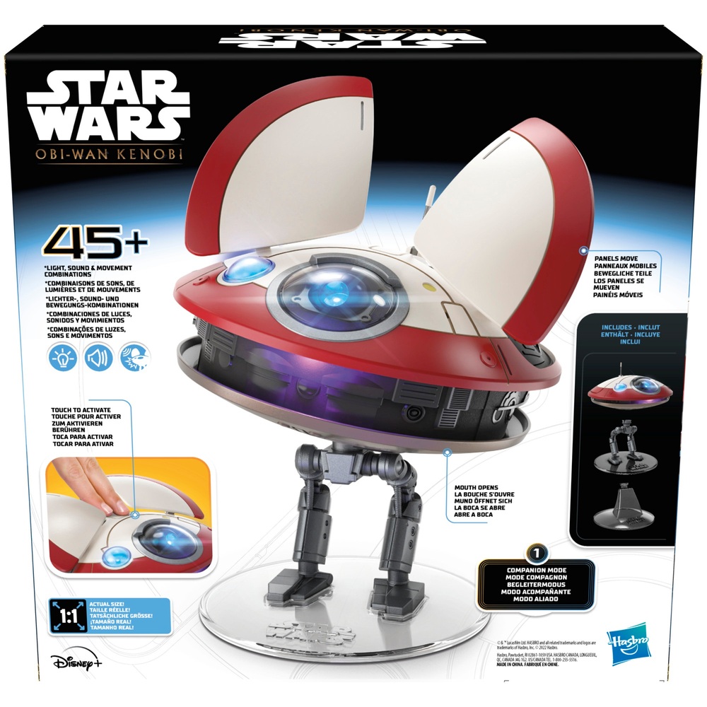 Star Wars L0-LA59 (Lola-Droide) Animatronic Edition, Obi-Wan Kenobi Electronic