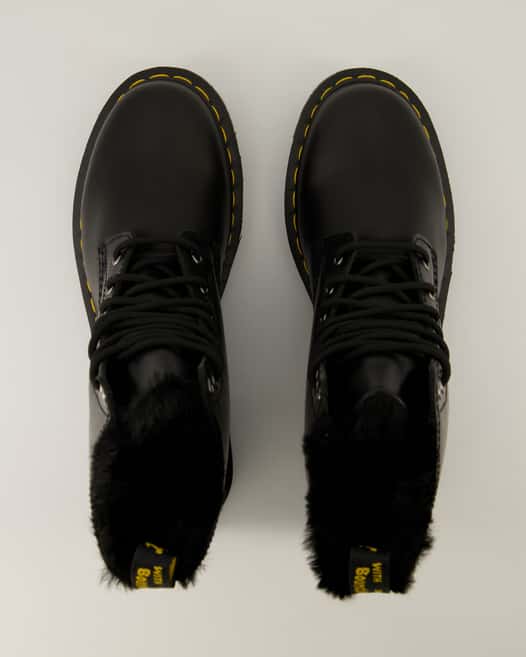 Dr. Martens 1460 Serena Bikerboots in Schwarz