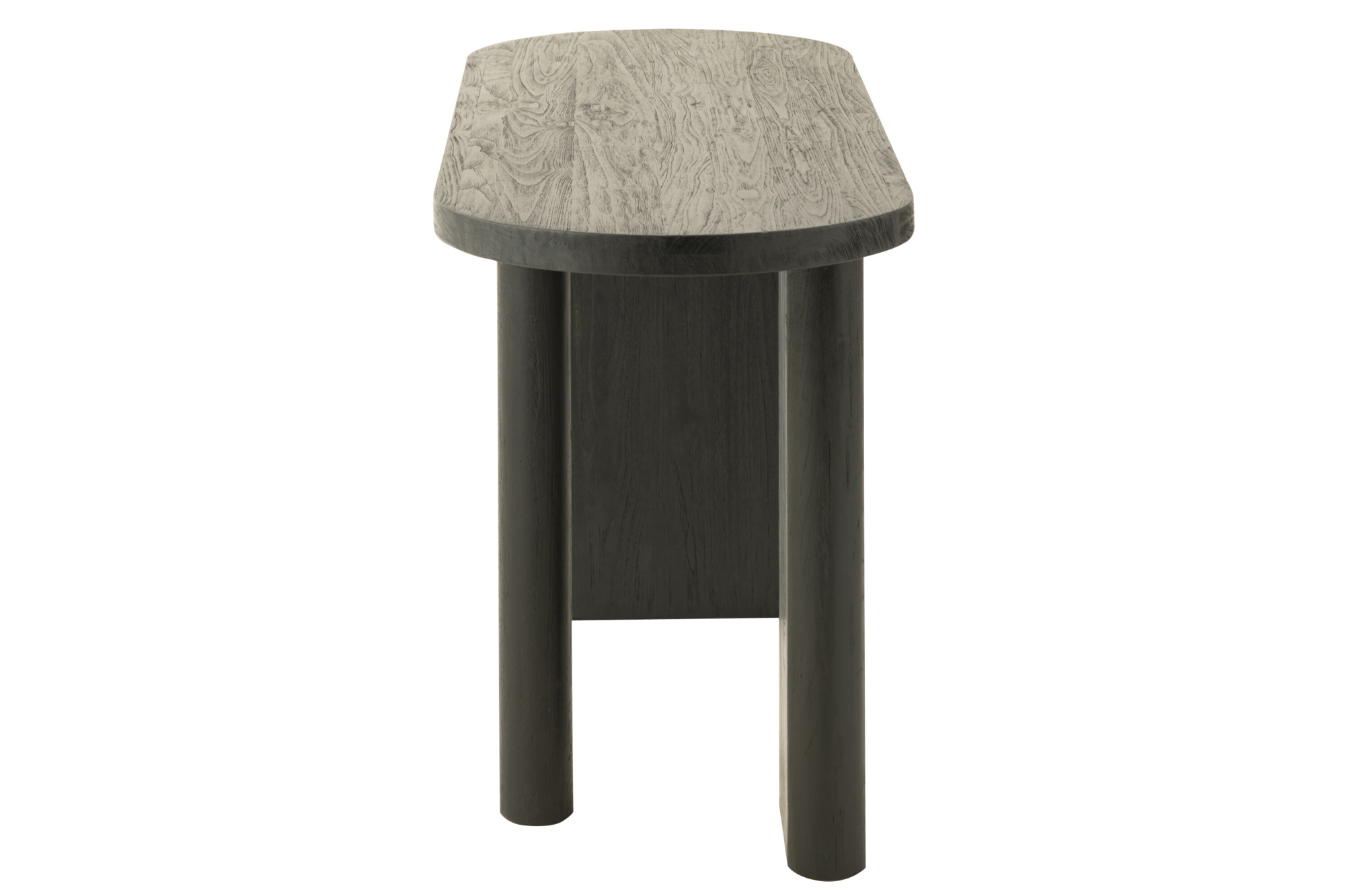 Sidetable teakhout zwart