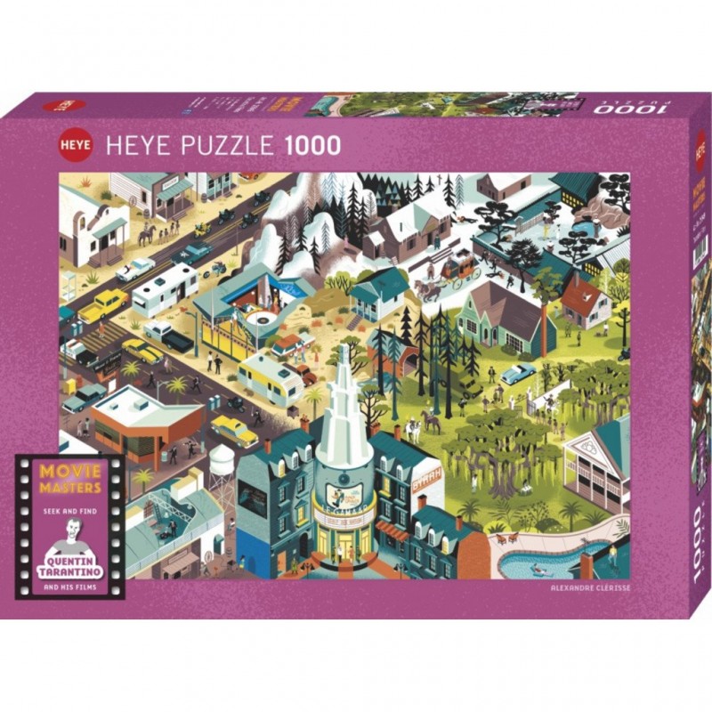 Puzzle 1000 pièces - Tarantino Films