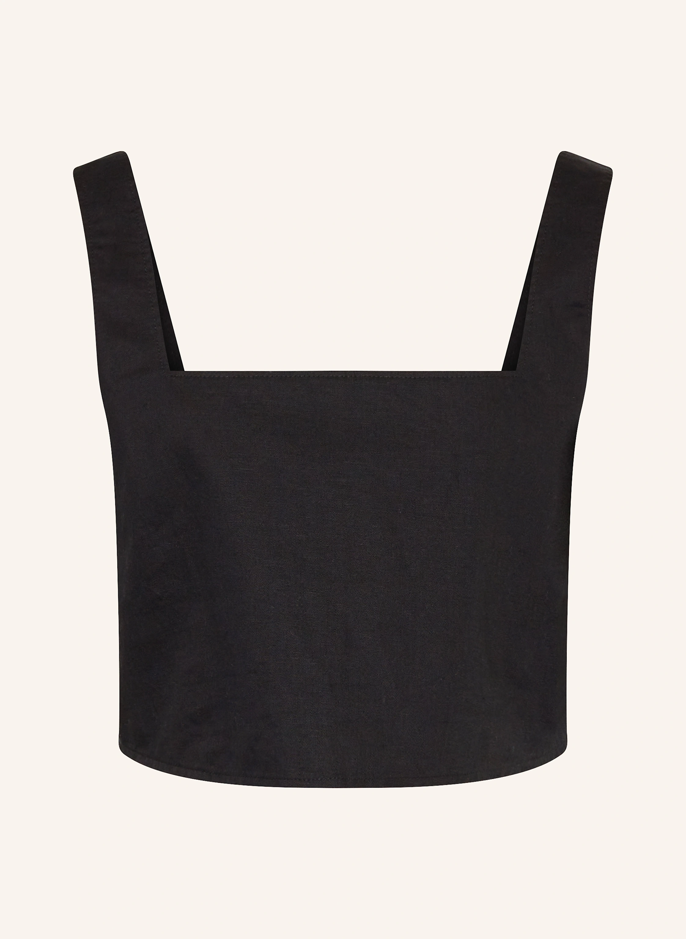 Calvin Klein Jeans Cropped-Top mit Leinen
