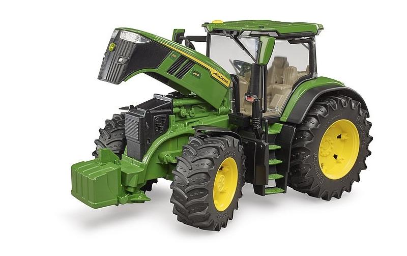 Landwirtschaftsfahrzeug John Deere 7R 350Traktor-Spielzeug im Massstab 1:16