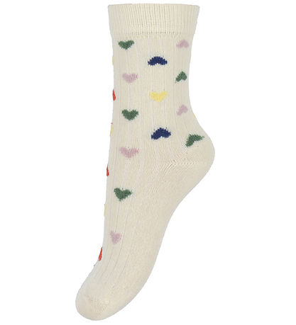 Minipop Socken - Rib - Bambus - 3er-Pack - Flower Mix