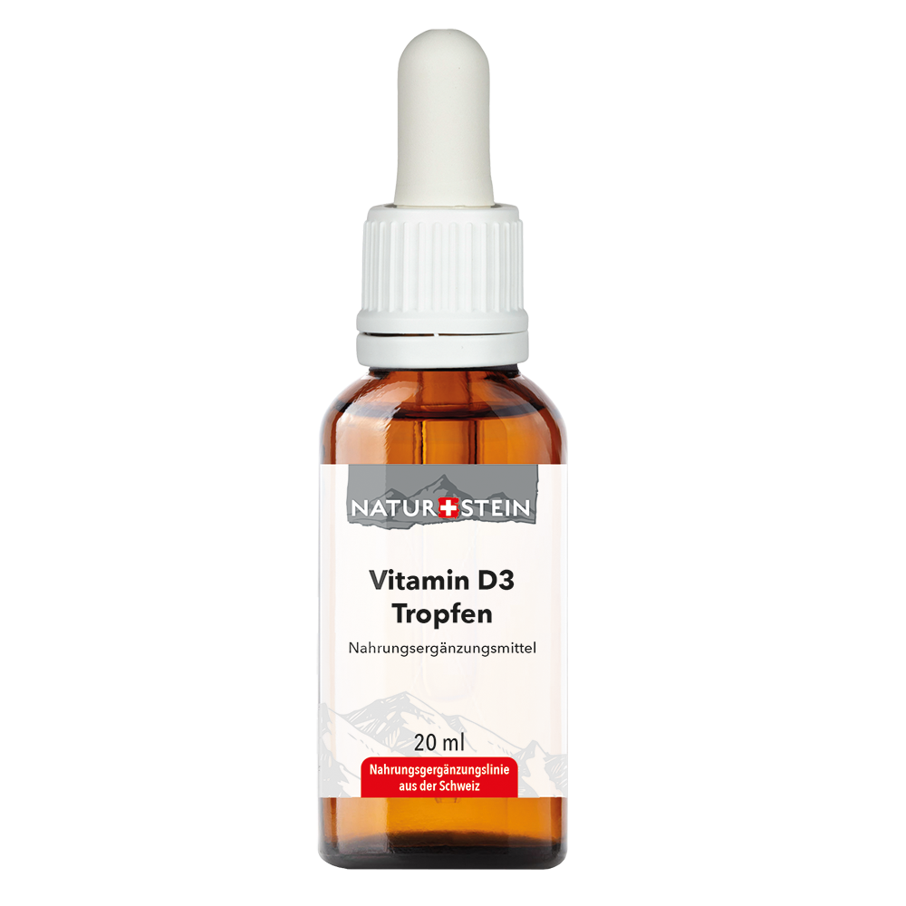 NATURSTEIN Vitamin D3 Tropfen Glasfl 20 ml