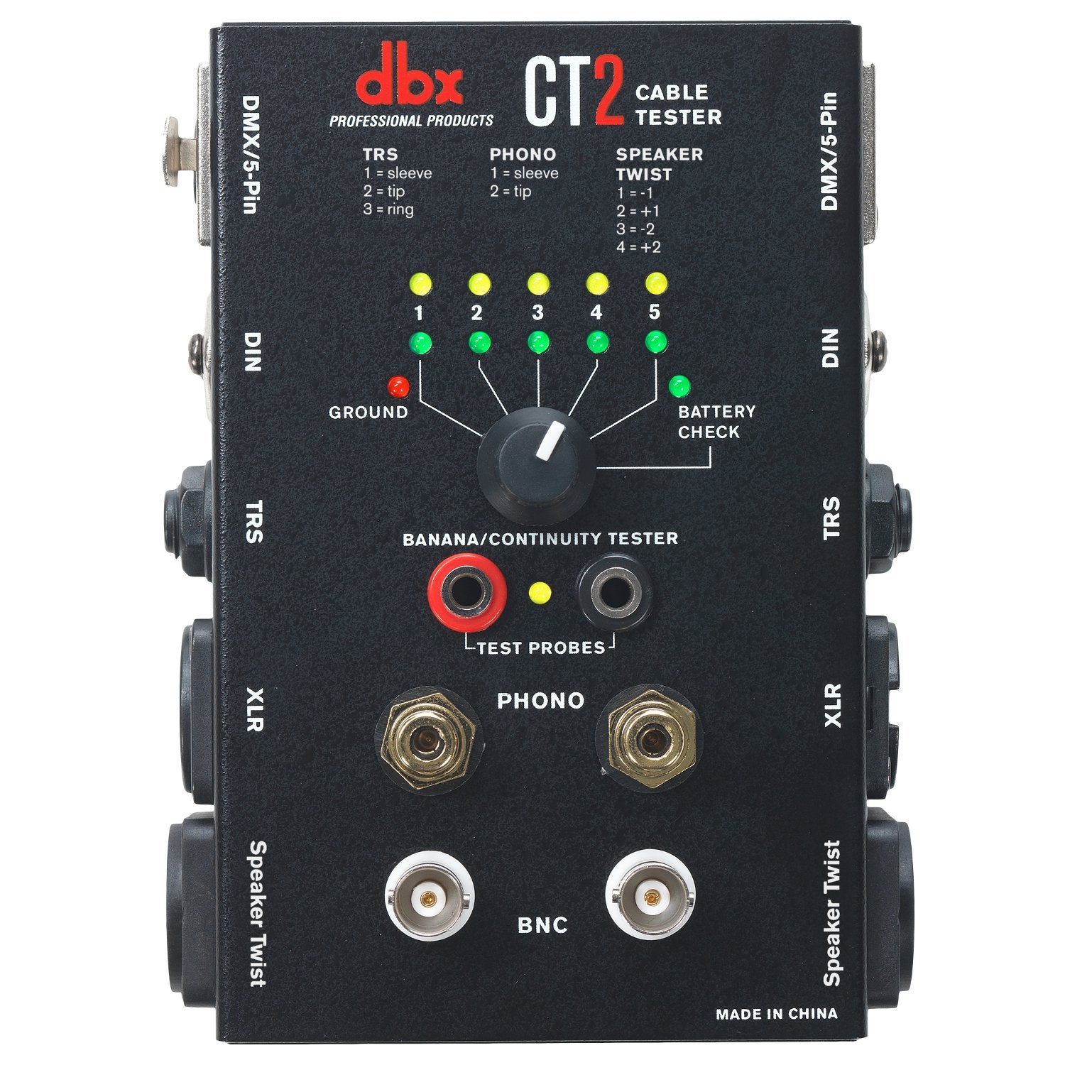 DBX CT-2 kabeltester