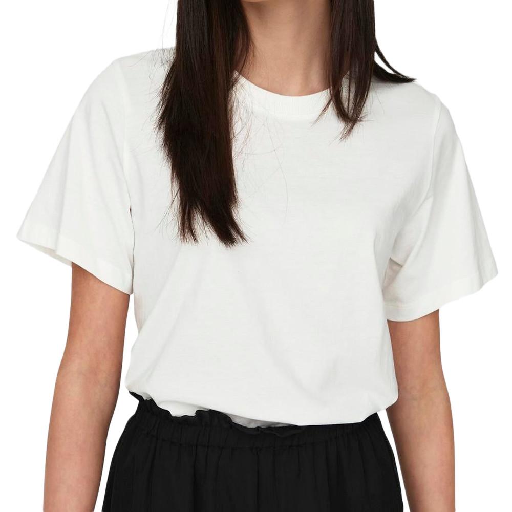 JDY T-shirt Blanc Femme JDY Pisa