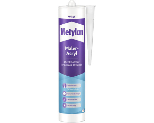 Metylan Schildersacryl Wit 300 ml