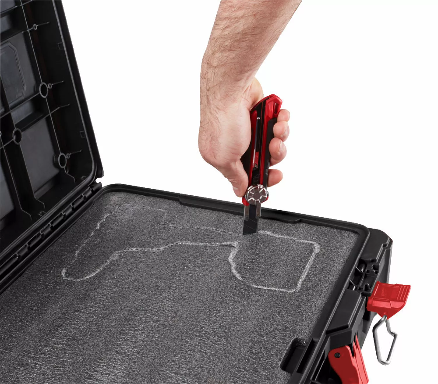 Milwaukee 4932479157 Schuiminlay voor Packout Gereedschapskisten met lades (2 stuks)