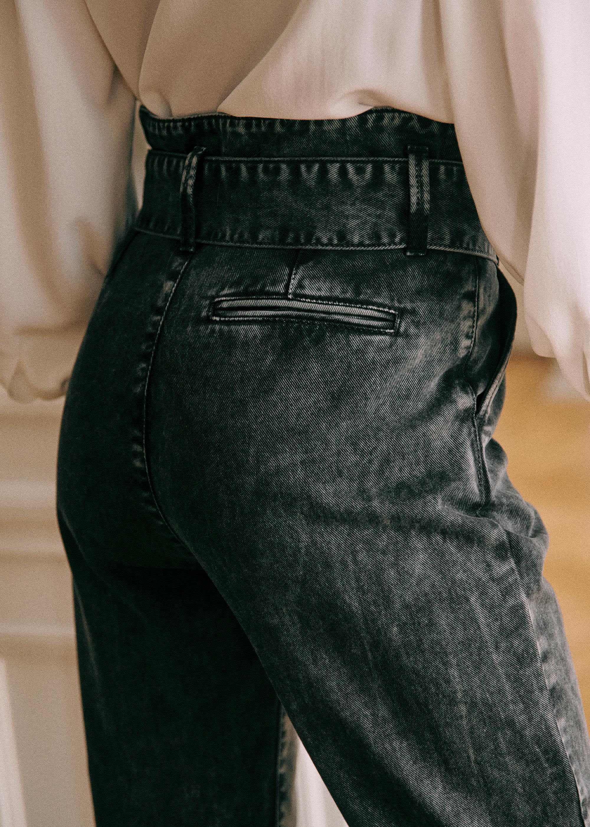 Pantalon Austin - Noir Délavé - E-SHOP/BAS Pantalons 5905600