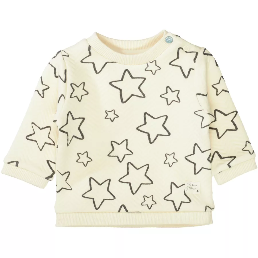 Staccato Sweatshirt ivory gemustert