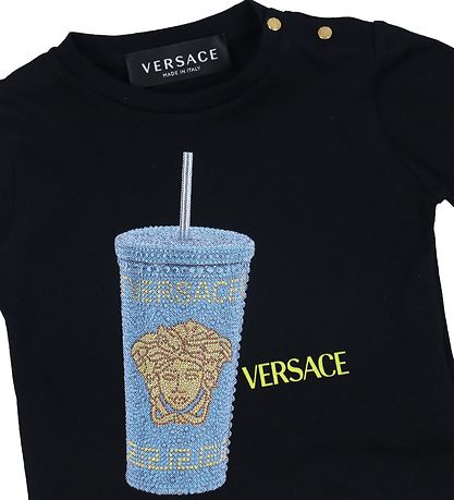 Versace T-Shirt - Schwarz m. Print
