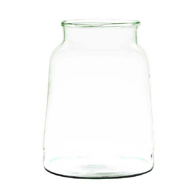 Vaas H30 D23 Handgemaakt Recycled Glas Marc