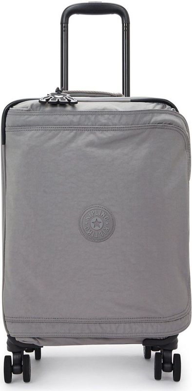 Kipling - Basic Spontaneous - Cabinewagen - Grijs - 33 cm - 4 Wielen